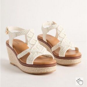 Torrid Macrame Espadrille Wedge